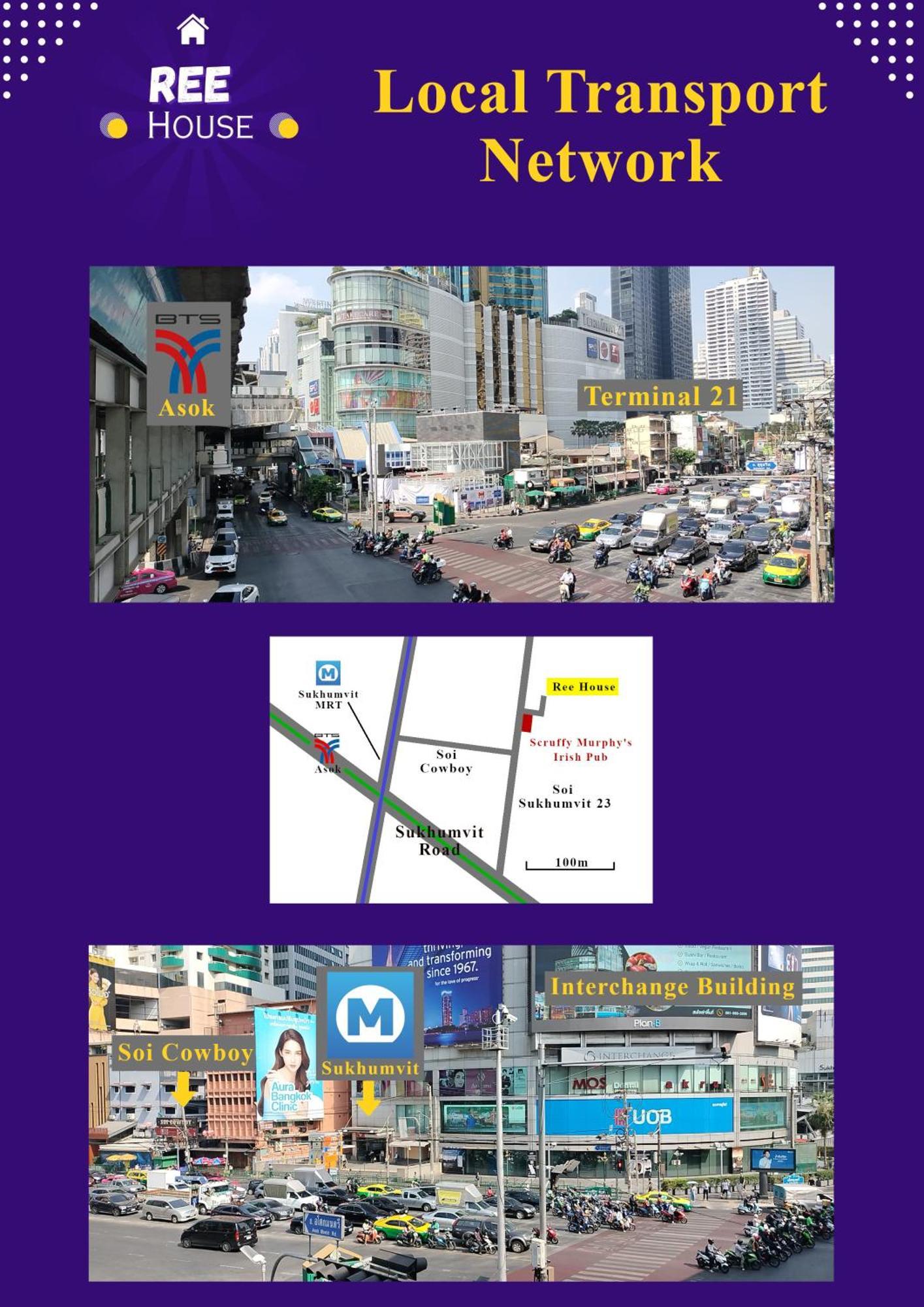 Reehouse@Soi Cowboy/Asoke Bts Hotel Bangkok Exterior photo